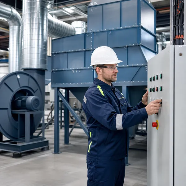 Mise en service d’une installation de filtration